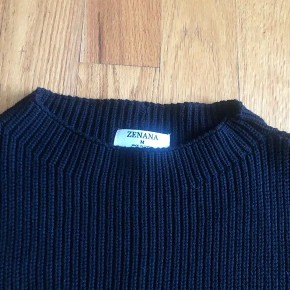 Senana black mock neck sweater - Picture 5 of 5